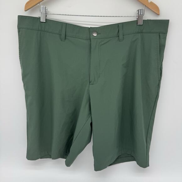 Adidas Men’s Golf Shorts 36 Ultimate365 Performance Stretch Chino Green - Picture 1 of 7